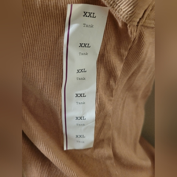 A New Day Sleeveless Tank Brown Summer Spring XXL - Picture 2 of 3